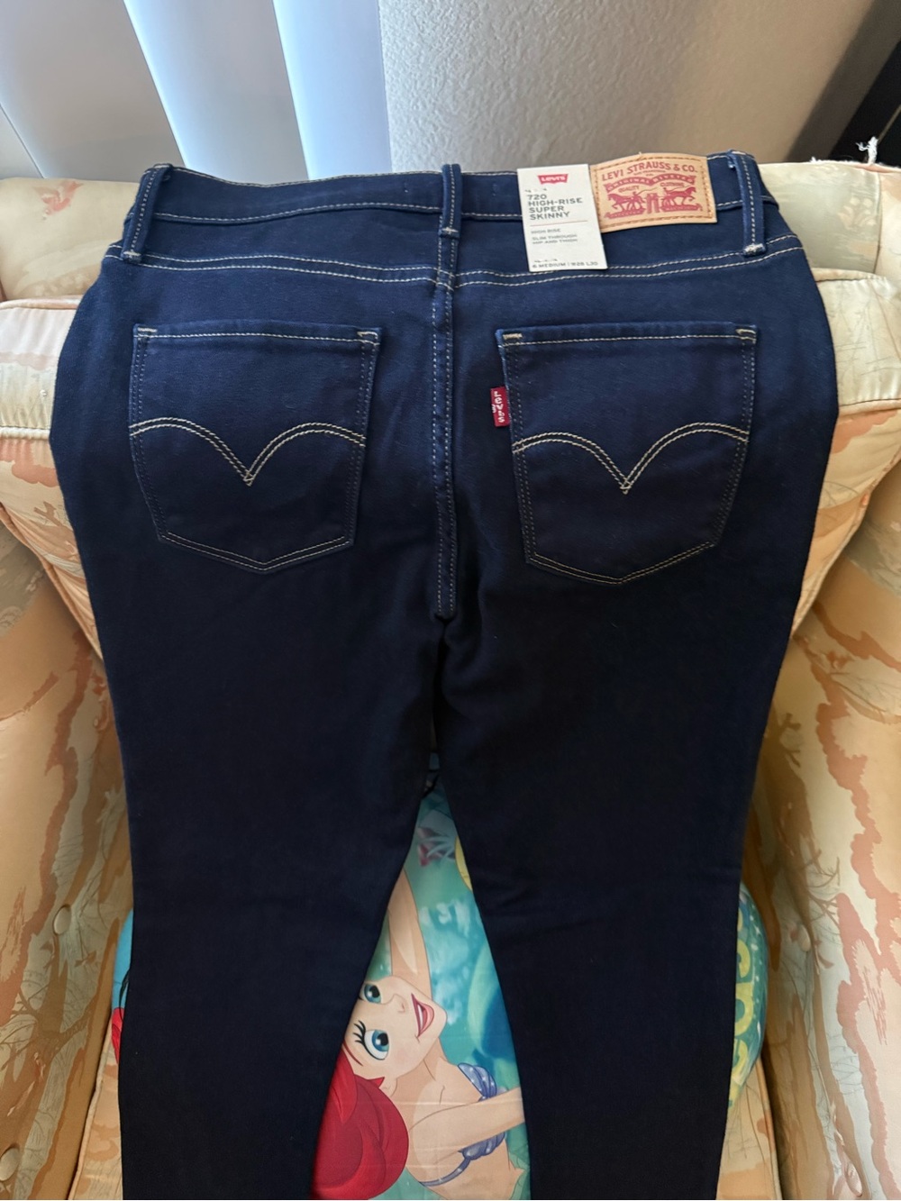 Levi's High-Rise Super Skinny Jeans - Dark Indigo